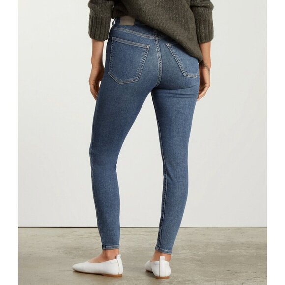 Everlane | The Way-High Skinny Jean In Authenic Blue - Picture 3 of 12